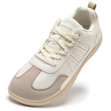 Imagem de HOBIBEAR Sapatos masculinos descalços | bico largo e zero drop| Tênis moderno minimalista, Sandy, 8 Wide