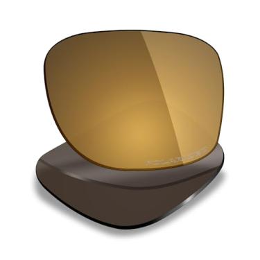 Imagem de Mryok Lentes de reposição ultra polarizadas para óculos de sol Arnette Sandbank AN4229, HD Polarized, proteção UV, resistente a impactos e ajuste perfeito - Bronze dourado
