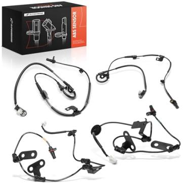 Imagem de A-Premium Sensor de velocidade da roda ABS dianteiro e traseiro 4 peças compatível com modelos Hyundai - Azera 2012 2013 2014