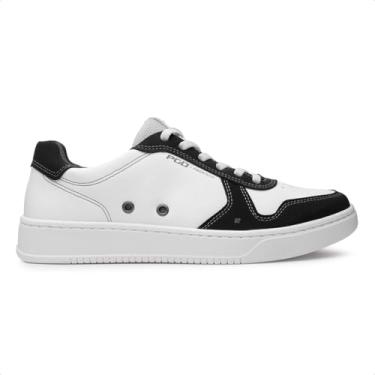 Imagem de Sapatênis Pegada Small Casual Masculino (Branco/Preto, BR, Adulto, Numérico, 43)