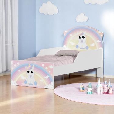 Imagem de Mini Cama Joy Unicórnio Bebê Com Colchão