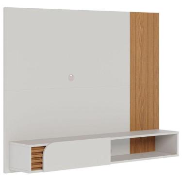 Imagem de Painel Para Tv Home Suspenso Jurerê Off White Matte Freijó - Colibri