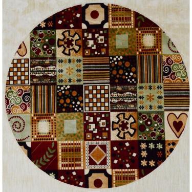 Imagem de Tapete Redondo Marbella Elite Bs Coperta 150 Cm