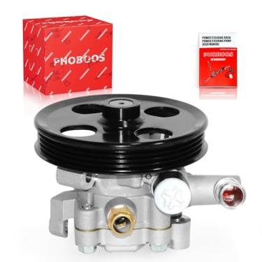 Imagem de PHOBOOS Bomba de direção hidráulica compatível com Ford Fusion 2010-2012, Edge 2007-2010 e Lincoln MKZ 2007-2012, MKX 2007-2010, 3,5L, com saída e polia, direção suave, alta durabilidade, ref. 20-1401