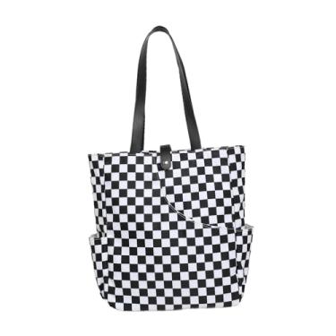 Imagem de Pegciuho Bolsa de Tênis Multifuncional Espaçosa E Versátil para Raquetes de Pickleball, Ideal para Uso Na Mão, para Homens E Mulheres, Preto e branco