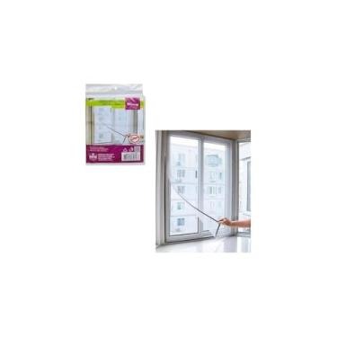 Imagem de Tela Mosquiteira de Poliéster, 105x105cm, Proteção Contra Insetos para Janelas e Portas