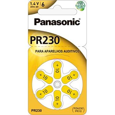 Imagem de Panasonic Bateria Para Aparelho Auditivo Zinc Air 1.4V/ 63Mah Pr-230 300