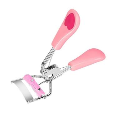 Imagem de Modelador de cílios com pente, contornado, levanta os olhos cria cílios curvos de longa duração, abre os olhos, adequado para todos os formatos de olhos curvos para mulheres, maquiagem natural