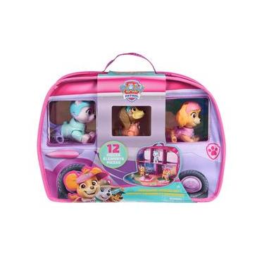 Imagem de Patrulha Canina - Playset de Acampamento com Bag e 3 Bonecos