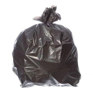 Imagem de Saco Para Lixo Com Capacidade De 40 Litros Preto Com 50 Uni