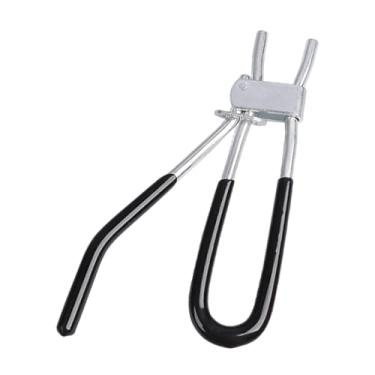 Imagem de KiBcsLic Braçadeira para mangueira de fluido, ferramenta de aperto para linha de freio, comprimento 155 mm, para linha de embreagem e líquido de arrefecimento,