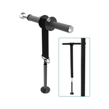 Imagem de Lançador de pulso e antebraço com pino de carga de peso, rolo de pulso e fortalecedor de antebraço para treinamento e treino, ideal para treinamento de força muscular de mão, pulso e antebraço em casa