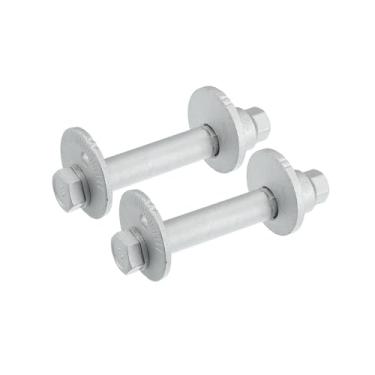 Imagem de Motoforti Conjunto de 2 parafusos de cambagem de alinhamento excêntrico para Toyota Sequoia 2000 2001 2002 2003 2004 2005 2006 2007 Nº 4840934030 Kit de porca de ajuste de câmera de controle de