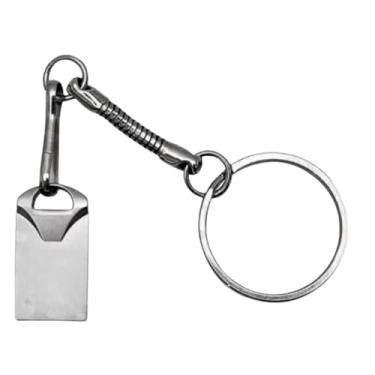 Imagem de Pendrive Chaveiro 64GB, Unidade Flash USB de Alta Velocidade, Armazenamento Portátil com Argola para Chaves, 15Mbps Leitura