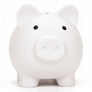 Imagem de Mealheiro para Sbrvaniy Cofrinho para meninos e meninas Meu primeiro cofre de dinheiro de plástico inquebrável P/M/G tamanho decoração poupança Natal, Páscoa, presente de aniversário