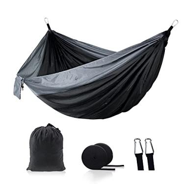Imagem de Redinha de Nylon Ampliada Balanço Indoor Suprimentos Camping Viagem Trekking Praia 210T
