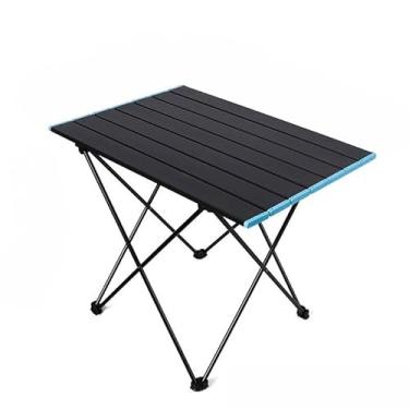 Imagem de Mesa DobráVel PortáTil Para Acampamento - Ideal Para Acampamentos, Pesca E Uso Na Praia(56 * 41 * 41CM)