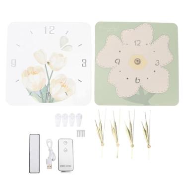 Imagem de TOPINCN Relógio de Parede de Canto, Relógio de Parede Dupla Face Com Movimento Silencioso e Mostradores Fáceis de Ler para Quartos, Salas de Estar, Hospitais