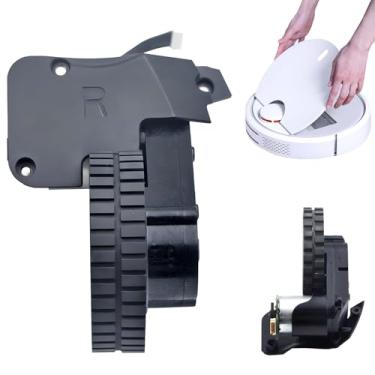 Imagem de TECHPLUS Roda de substituição para Eufy RoboVac - Rodas de acionamento esquerda/direita, compatível com 11S & Plus, 11S MAX, 12, 15C, 15C MAX e mais (roda direita)