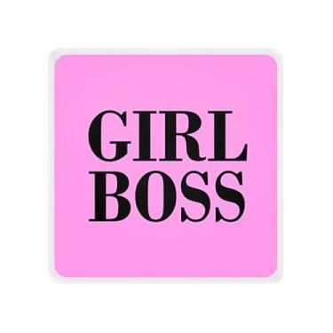 Imagem de Luminária Box Slim Girl Boss USB – Decorativa, Motivacional, LED 5W, Bivolt