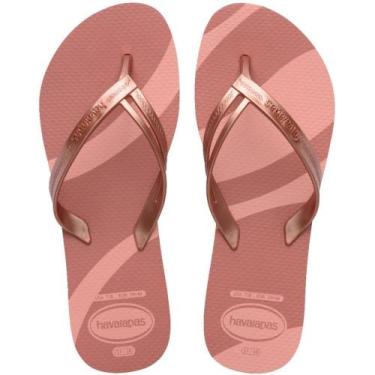 Imagem de Chinelo Havaianas Feminino Elegance PRINT 39/40 Blossom (PAR)