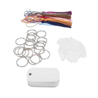 Imagem de KUIDAMOS Chaveiro Artesanal de Sublimação, 20 Conjuntos de Etiquetas de Cachorro Em Branco de Alumínio Brilhante para Fazer Logotipos, Pingentes, Chaveiros, para Amantes de Artesanato