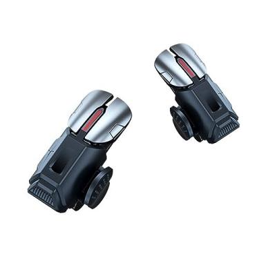 Imagem de ZEZEFUFU 2* Game Trigger for Phone Gaming Controller Gamepad Joystick Aim Shooting L1 R1 L2 R2 Key Auxiliary Buttons