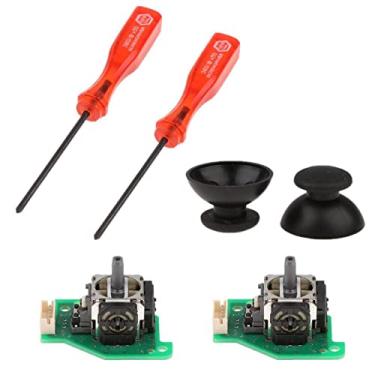 Imagem de ZEZEFUFU Gamepad Controller 3D Analog Sensor Module Stick Screwdriver Thumb Stick With PCB for Wii U
