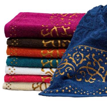 Imagem de Kit Toalhas Exuberance 4 Peças 100 Algodão  2 Banho 2 Rosto  Alta Abso