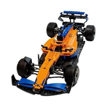 Imagem de Blocos De Montar Carro De Corrida Para Meninos Modelo De Carro Esporti