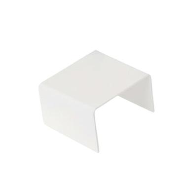 Imagem de Wswqop Suporte quadrado em acrílico para cupcakes, expositor moderno de sobremesas para cozinhas comerciais de restaurantes e supermercados, L