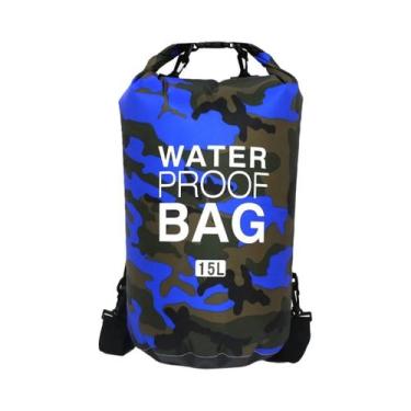 Imagem de Bolsas Impermeáveis De PVC Camufladas Para Rafting, Mergulho, Natação 
