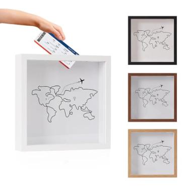 Imagem de Porta-retrato de arquivo de viagem para memórias, Life in a Concert — Caixa sombria de bilhete de viagem (15 cm x 15 cm)