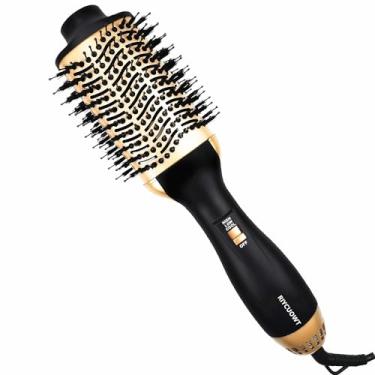 Imagem de Hair Dryer Brush, Hot Air Brush Hair Dryer Styler & Volumizer 4 in 1 Brush Blow Dryer Styler, Negative Ion Ceramic Blow Dryer Brush, One Step Hair Dryer & Styler Volumizer
