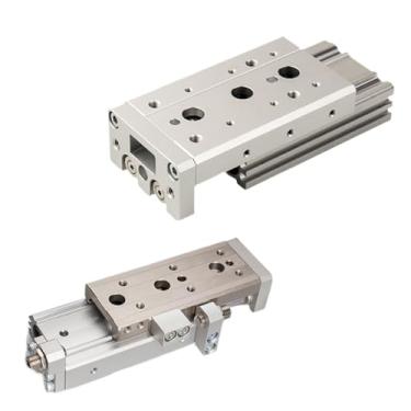 Imagem de PXNQMTJM 1 peça MXQ6 MXQ6L MXS6 MXS6L SMC Tipo MXQ Cilindro guia de haste dupla MXQ6-10 MXQ6-20 MXQ6-30 MXQ6-40 MXQ6-50 (Cor: Curso 30 mm, Tamanho: MXQ6)