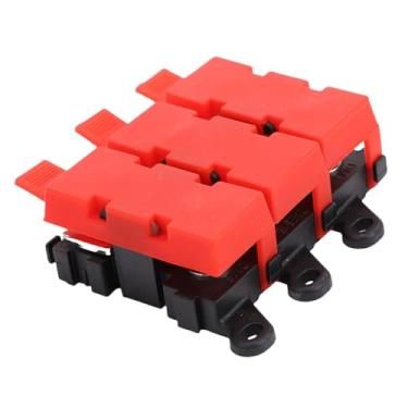 Imagem de Fabater Suporte de Fusível Midi Ami de 3 Vias, Módulo de Distribuição de Energia Eficiente para Carros, Barcos, Campervans, Sistemas Solares, Material de Borracha e Aço Inoxidável
