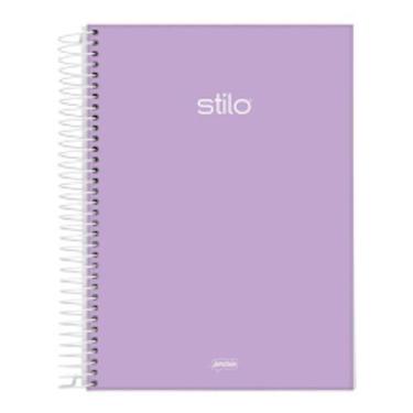 Imagem de Caderno Capa Dura 10 Mat. 160 Folhas Jandaia Lilás - Bignardi