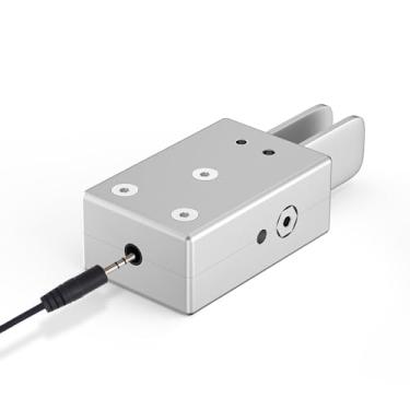 Imagem de Tumd CW Paddle CW Key Handheld Tapper Key Modern Morse Double Foot Chave de rádio amador