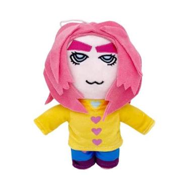 Imagem de Pelúcia De Anime Kpop Tigre Roxo Com Chapéu Preto, Monstro De 3 Olhos,