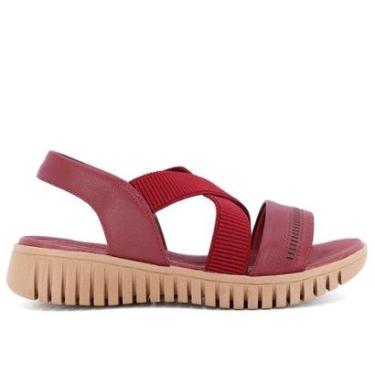 Imagem de SANDALIA USAFLEX PLATAFORMA ELASTICO LASER REF AH0111-Feminino