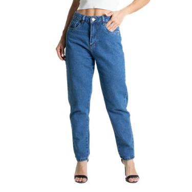 Imagem de Calça Jeans Sawary Mom - 281326 - Azul 44, Azul, 44