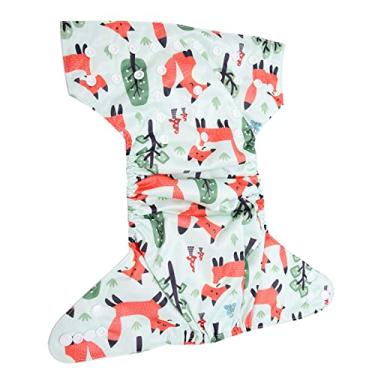 Imagem de Naroote Fralda de Natação Infantil Reutilizável, Pano Lavável Ajustável para Bebês, Fralda de Bolso Respirável à Prova D'água para Piscina ou Praia (BL002)