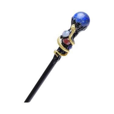 Imagem de Cetro De Cristal Natural Em Forma De Bola, Varinha Mágica Feita À Mão,