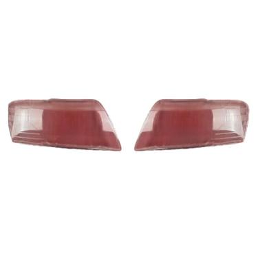 Imagem de Compatível com mitsubishi pajero v73 v75 v77 2003~2011 tampa do farol automático abajur capa de lâmpada principal luz lente de vidro escudo(A Pair)