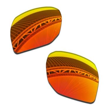 Imagem de LenzProse Lentes de reposição polarizadas de 1,5 mm para óculos de sol Oakley Portal X OO9460 59 mm, antiarranhões | Ajuste perfeito