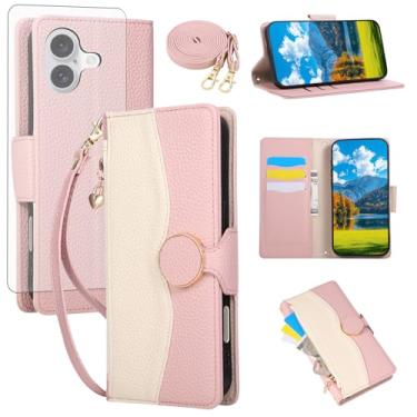 Imagem de Asuwish Capa de telefone para iPhone 16E/SE4 PJLZWLLK EUA rosa