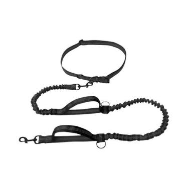 Imagem de Coleira Retrátil Dupla Refletiva Para Cães, Portátil, Para Corrida, Ac