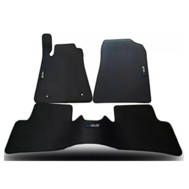Imagem de Jogo De Tapete Borracha Hb20 Hatch Com Traseiro Interiço