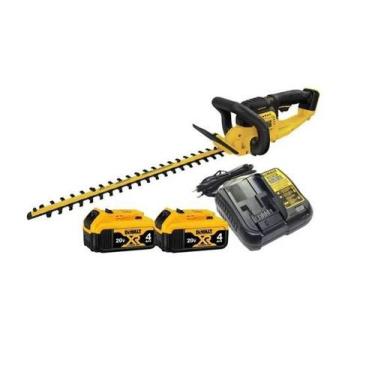 Imagem de Aparador De Cerca Viva Dewalt 2 Bateria 20v 4ah Dcht820b Bivolt