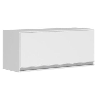 Imagem de Armário Aéreo Multiuso Geladeira Lux 80cm 100% MDF 01 Porta Basculante